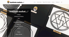 Desktop Screenshot of institutomahat.com.br